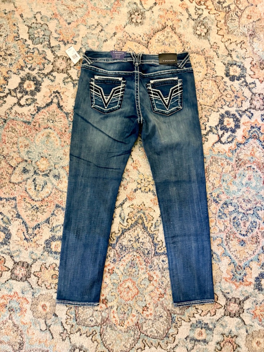 Vigoss Women's Dublin Skinny Jeans Size 12 NWT